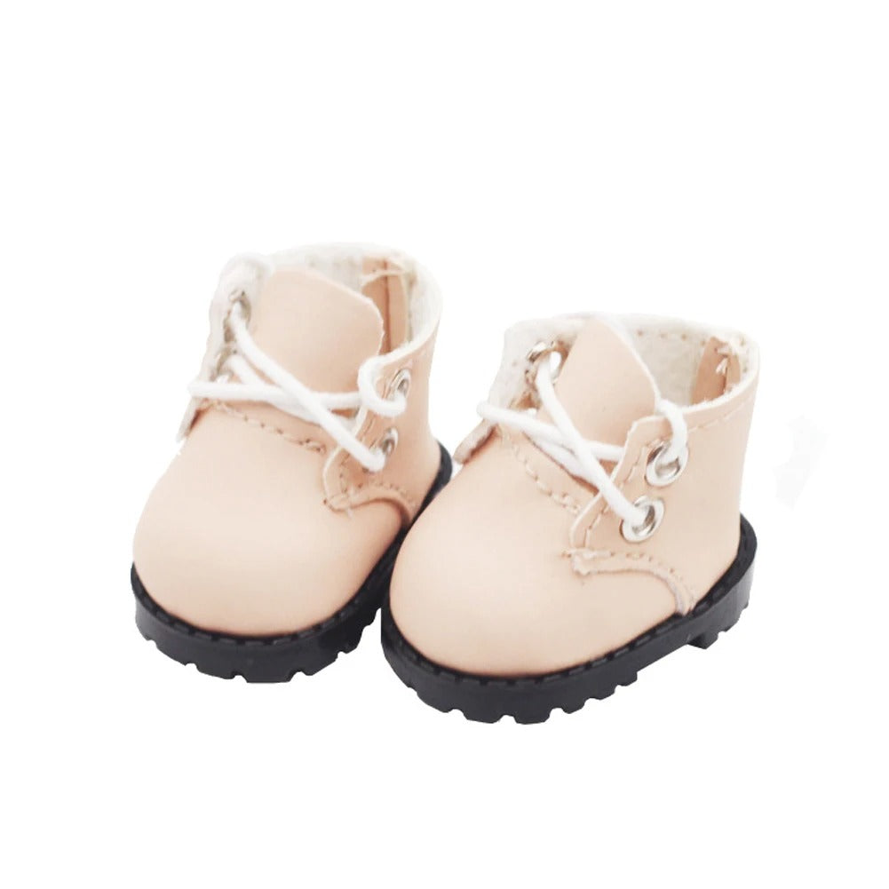 17cm LABUBU Doll Shoes – Stylish Cotton Sneakers for Dress-Up