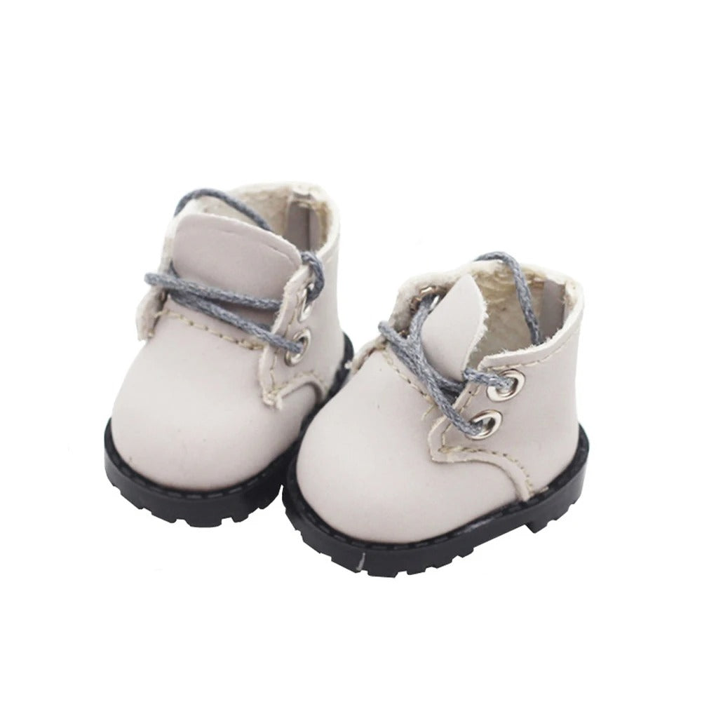 17cm LABUBU Doll Shoes – Stylish Cotton Sneakers for Dress-Up