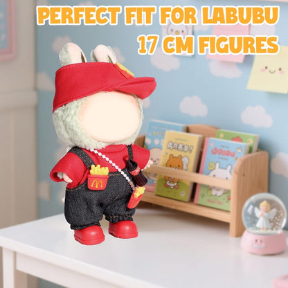 Chic Crochet Outfit Set for 17cm Dolls™
