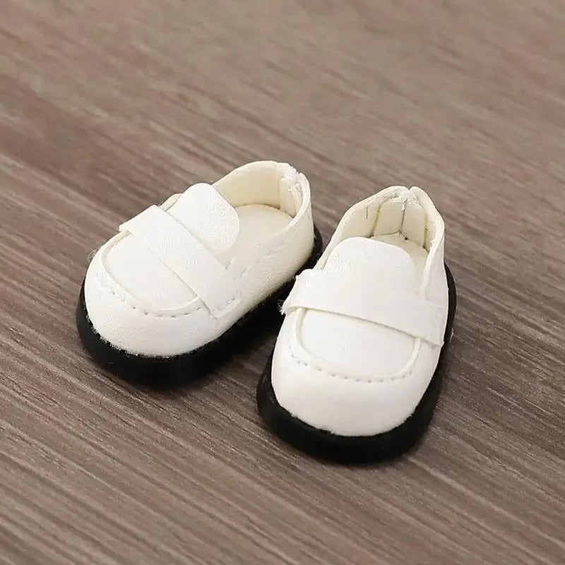 17cm LABUBU Doll Shoes – Stylish Cotton Sneakers for Dress-Up