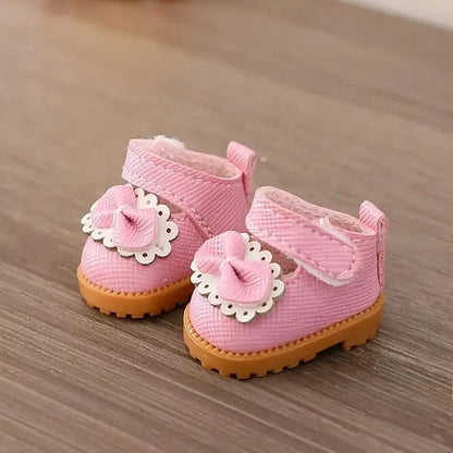 17cm LABUBU Doll Shoes – Stylish Cotton Sneakers for Dress-Up