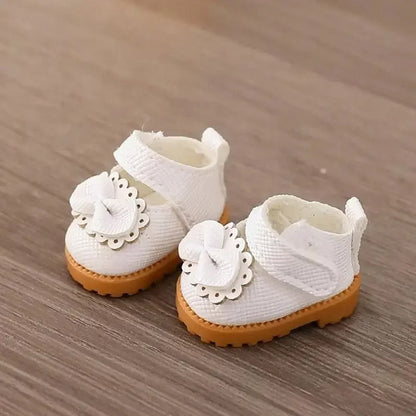 17cm LABUBU Doll Shoes – Stylish Cotton Sneakers for Dress-Up