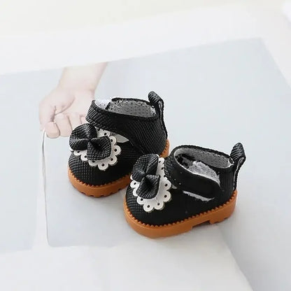 17cm LABUBU Doll Shoes – Stylish Cotton Sneakers for Dress-Up