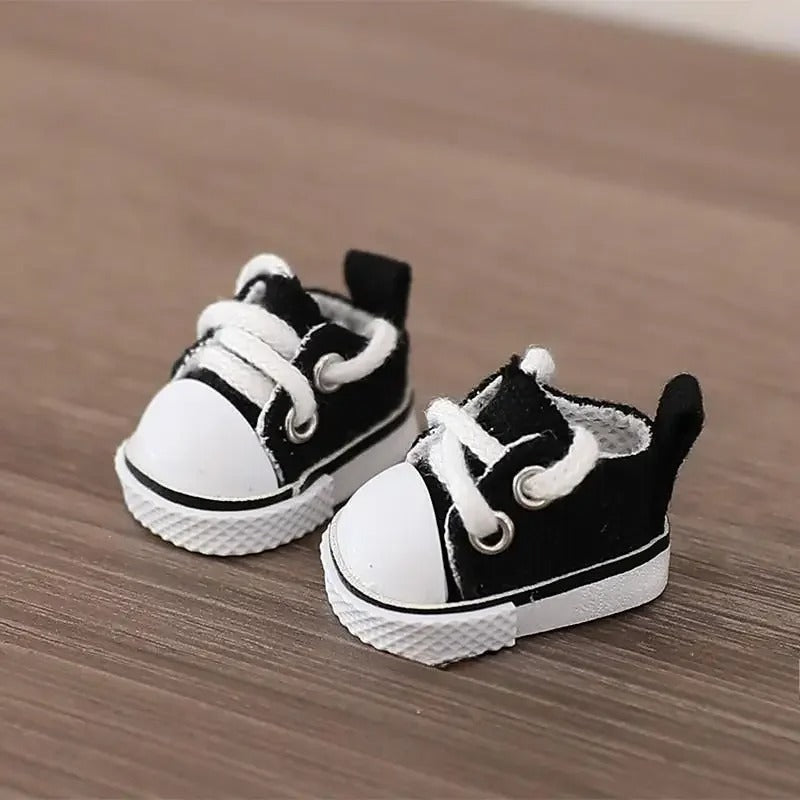 17cm LABUBU Doll Shoes – Stylish Cotton Sneakers for Dress-Up