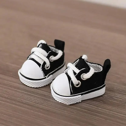 17cm LABUBU Doll Shoes – Stylish Cotton Sneakers for Dress-Up
